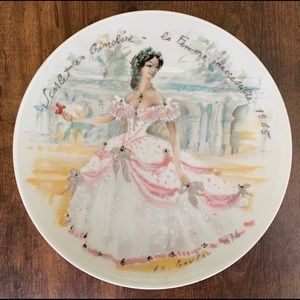 Porcelain de Limoges France Plate # GP579
